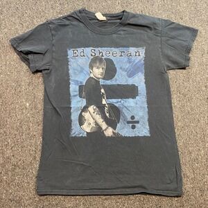 Ed Sheeran Divide Tour Shirt Sz S Mens Black 2018 North American Stadium Concert
